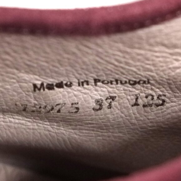 DKODE burgundy leather ankle boots - Picture 6 of 6